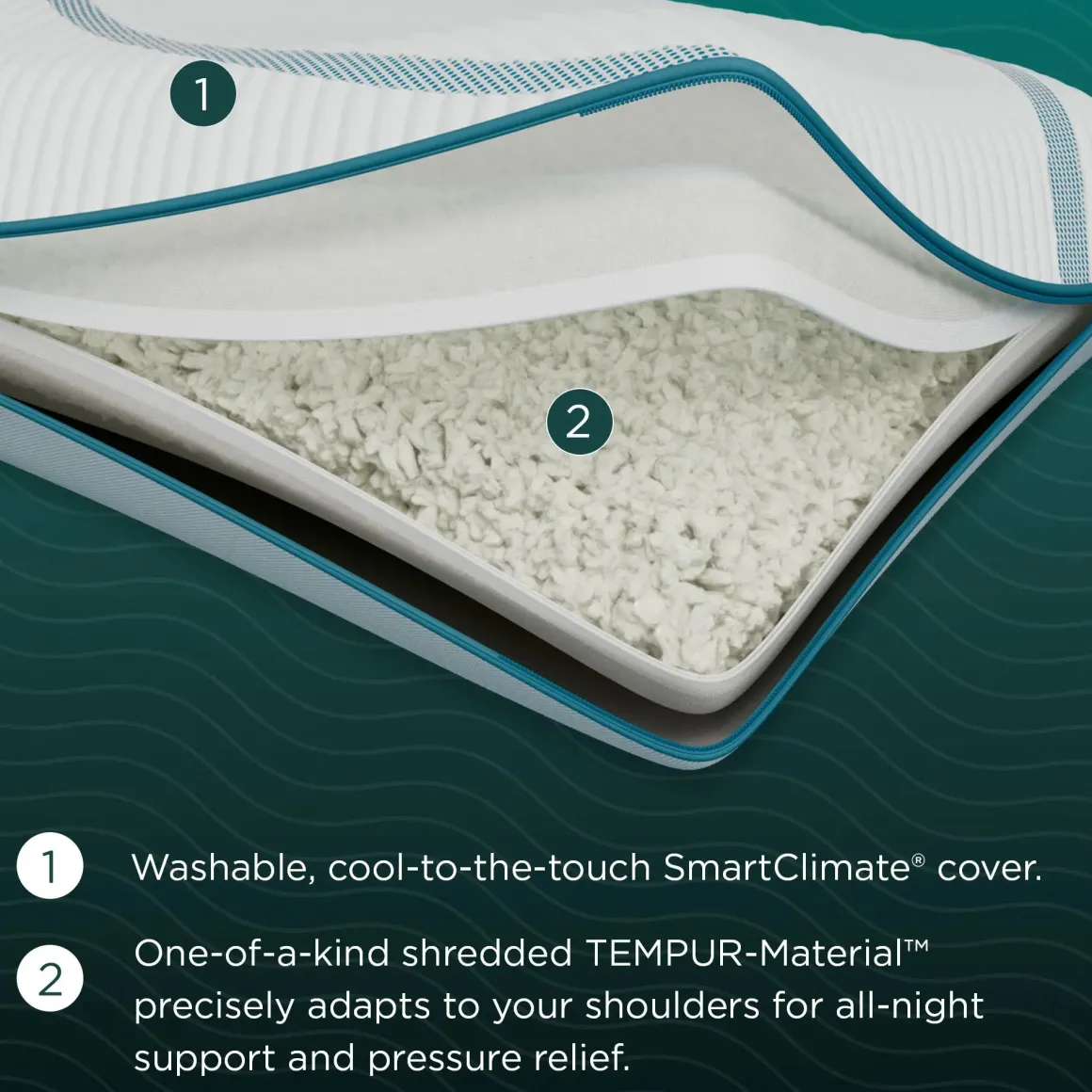 Adapt Proadjust Pillow, Eastern King