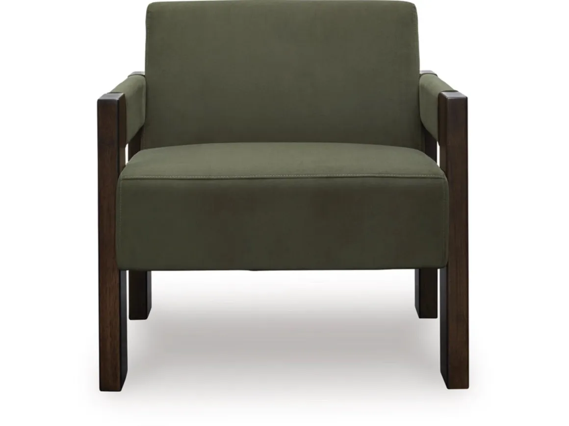 Adlanlock Accent Chair In Olive
