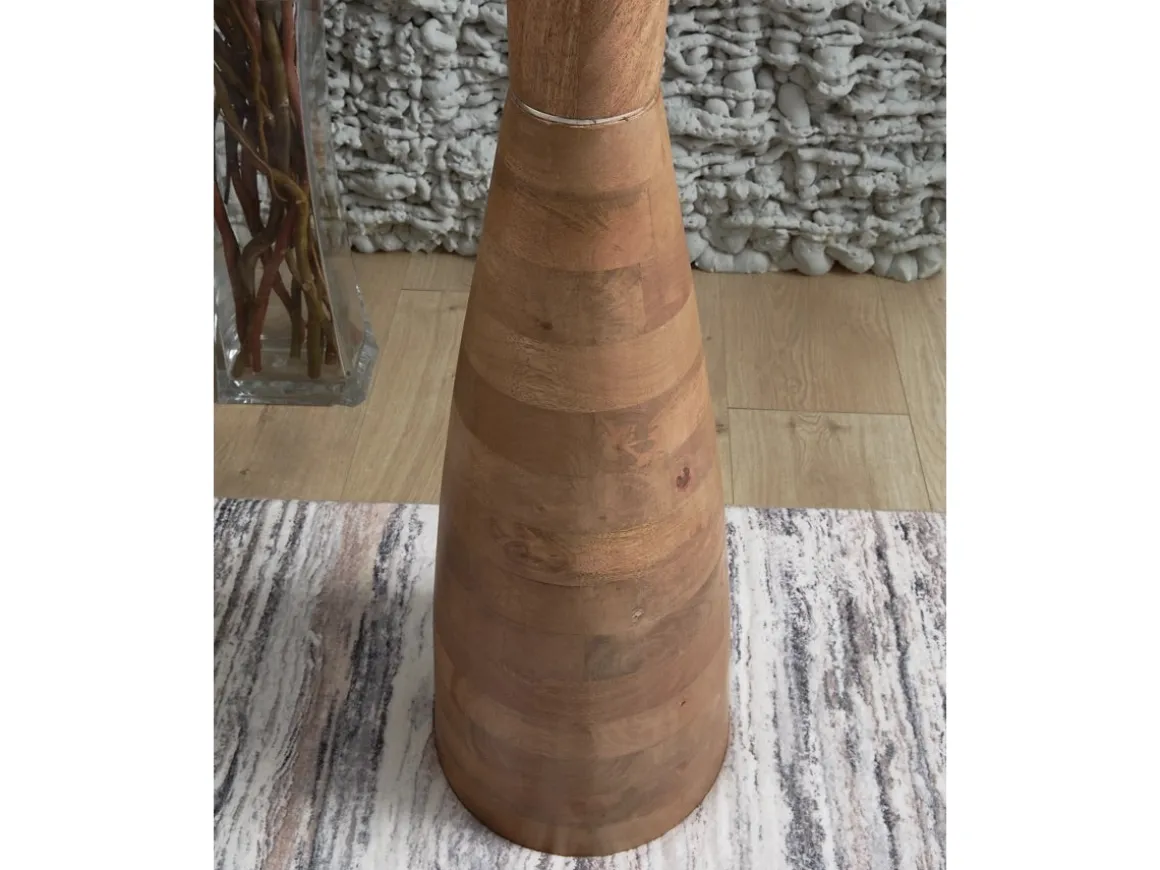 Ailsa Floor Lamp In Natural Brown