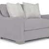 Alice Chair In Bellevue Platinum, Down