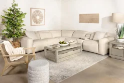Amara 6 Piece 2 Power Sectional In Tasmin Granite