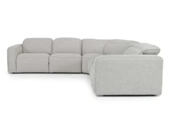Amara 6 Piece 2 Power Sectional In Tasmin Granite