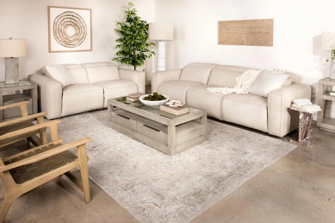 Amara 2 Power Loveseat In Tasmin Granite