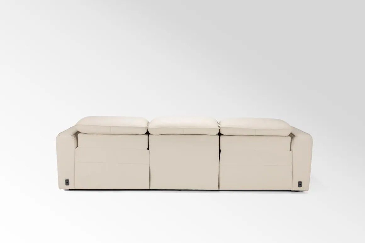 Amara 2 Power Sofa In Tasmin Granite