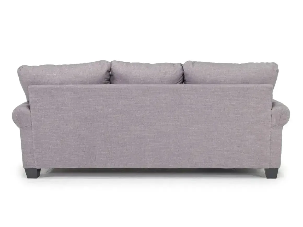 Amelia Crypton Performance Sofa Chaise In Nomad Snow, Down