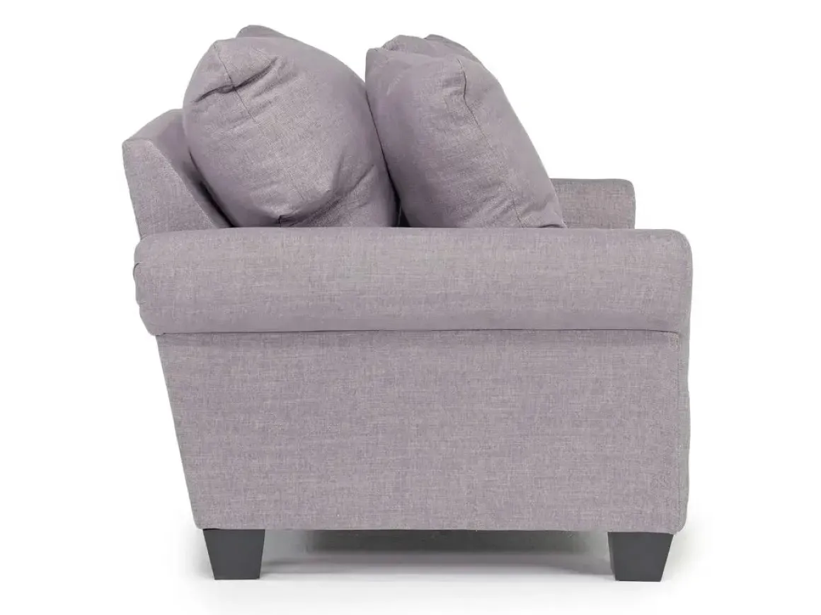 Amelia Crypton Performance Chair In Nomad Snow