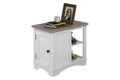 Americana Chairside Table In Blue