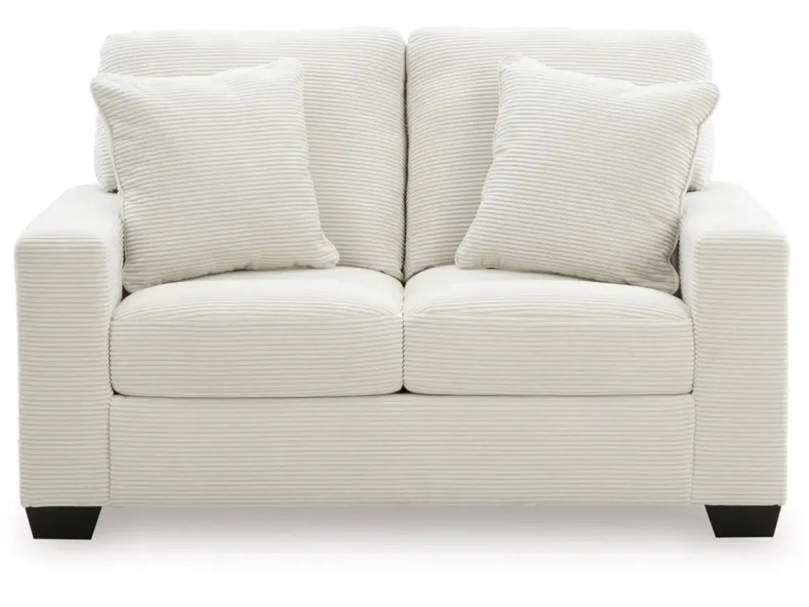 Amesley Loveseat In Ivory