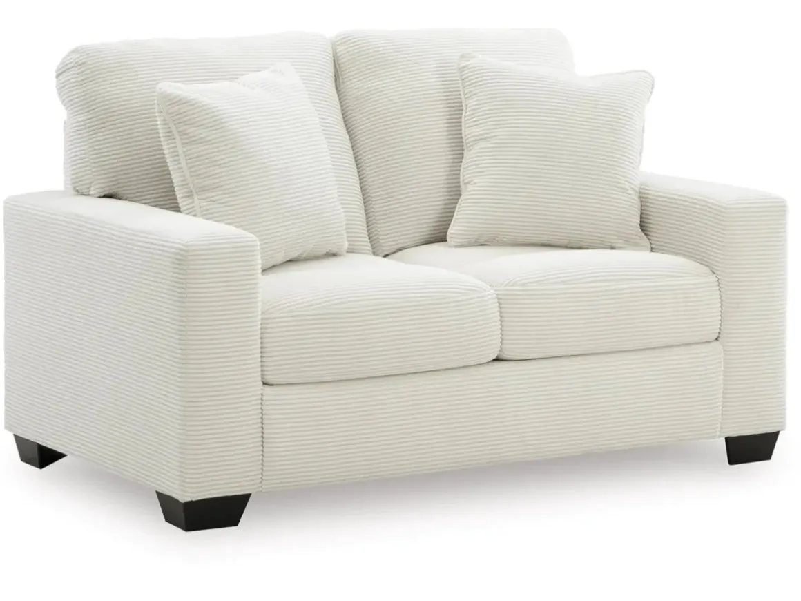 Amesley Sofa & Loveseat In Ivory