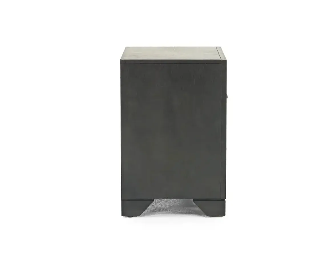 Andes Nightstand In Charcoal