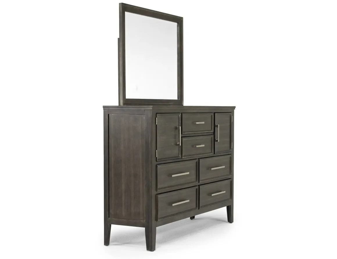 Andover Mirror In Nutmeg