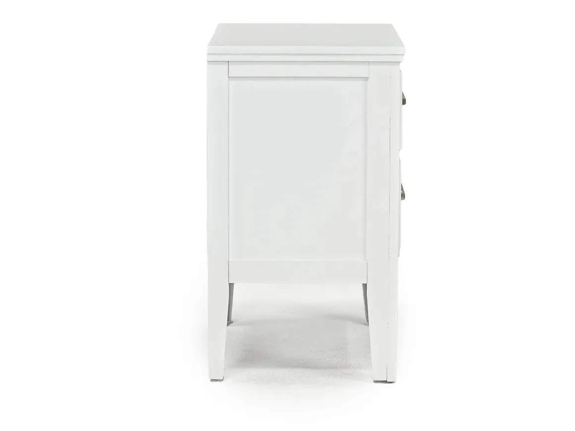 Andover Nightstand In White