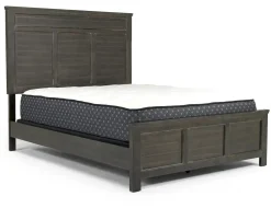 Andover Panel Bed In White, Twin