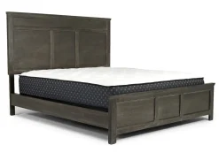 Andover Panel Bed In White, Twin