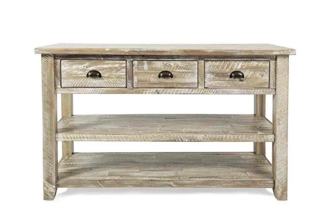 Artisans Sofa Table In Gray