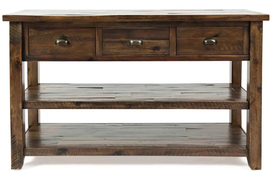 Artisans Sofa Table In Gray