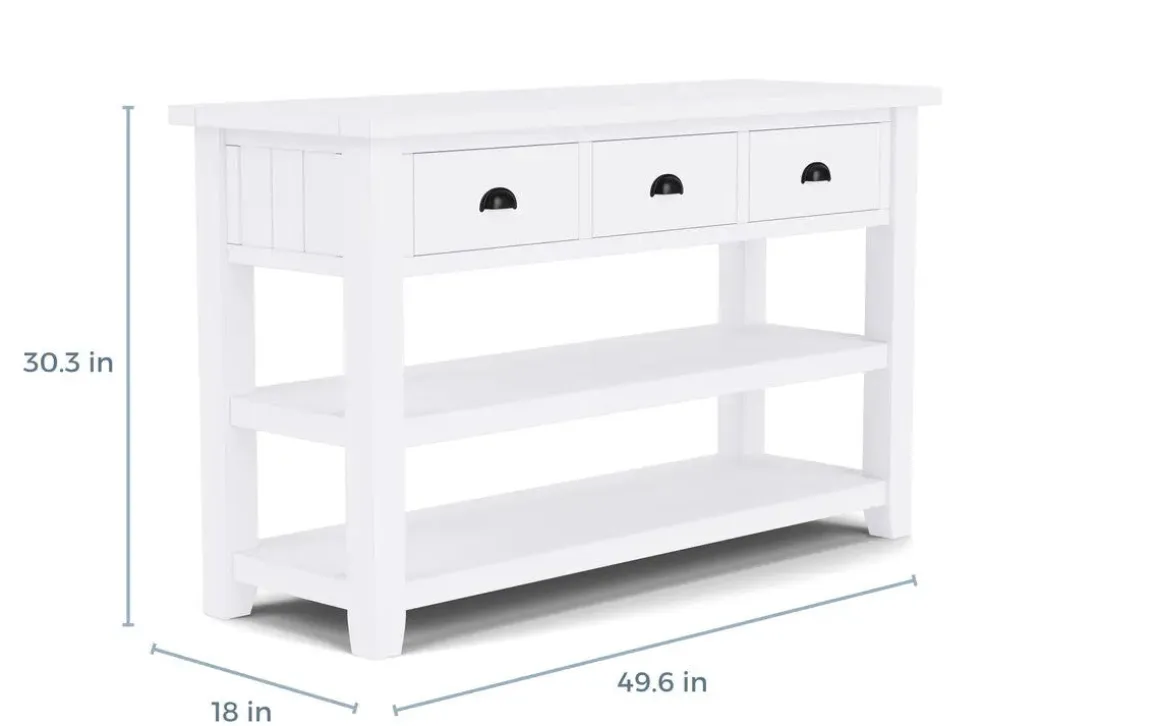 Artisans Sofa Table In Gray