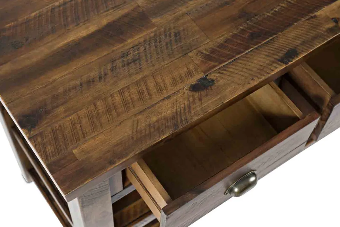 Artisans Sofa Table In Gray