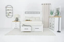 Ashbryn Nightstand In White