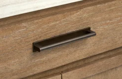 Aspen Valley Display Cabinet In Ravenwood Black
