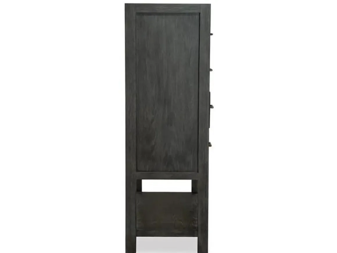 Aspen Valley Door Chest In Sierra Brown