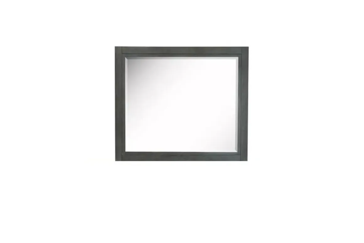 Aspen Valley Mirror In Black