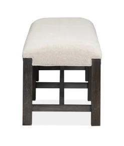 Aspen Valley Trestle Dining Table, 4 Chairs & Bench In Sierra Brown