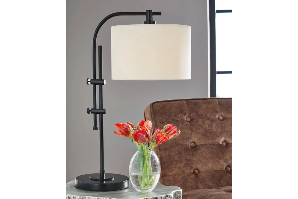 Baronvale Floor Lamp In Black