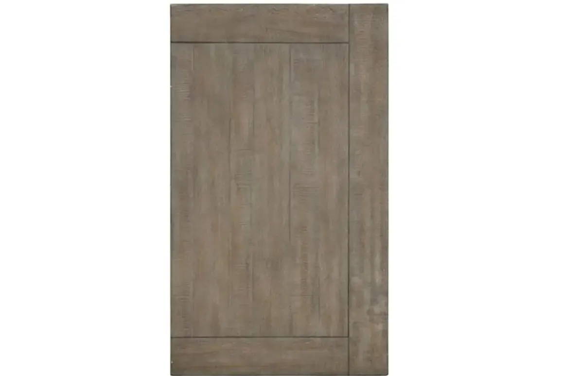 Bay Creek 3 Drawer Nightstand In Light Gray