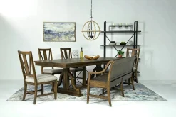 Bay Creek Bench W/ Storage In Light Gray