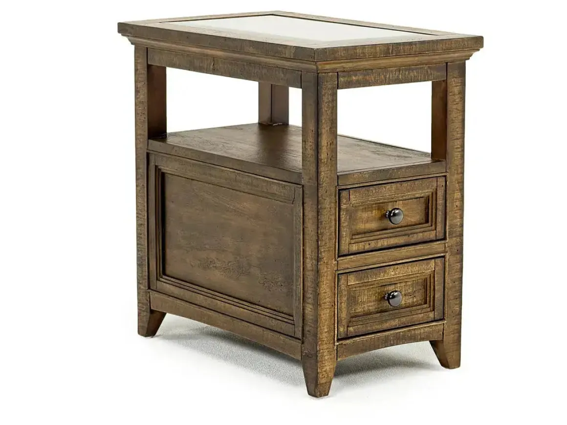 Bay Creek Chairside Table In Graphite