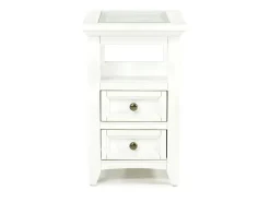Bay Creek Chairside Table In Graphite