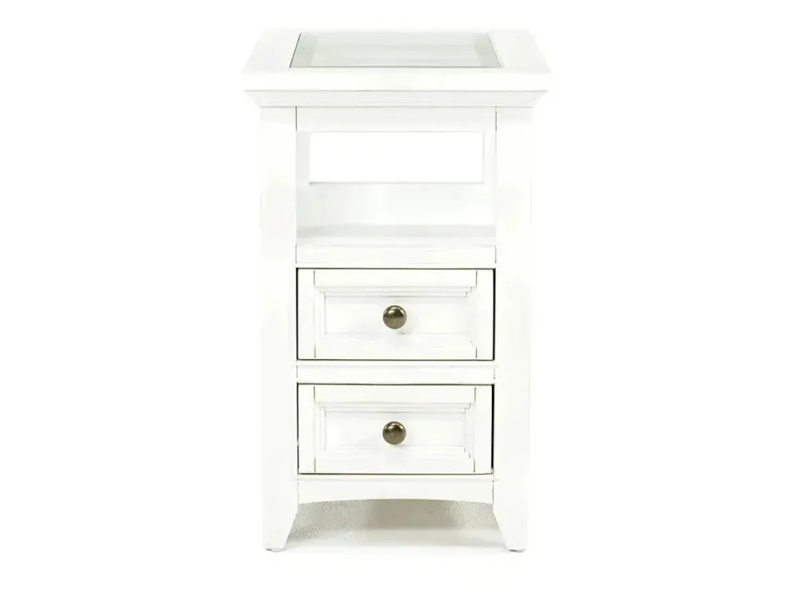 Bay Creek Chairside Table In Graphite
