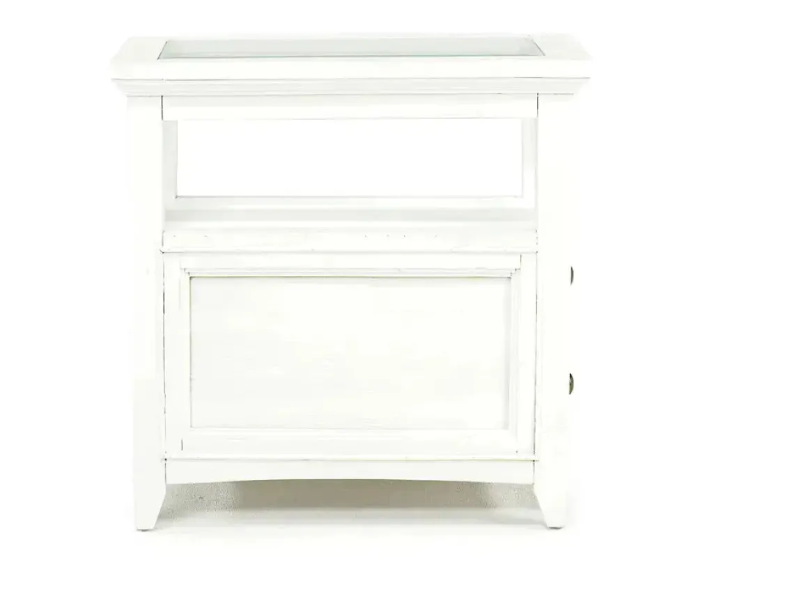 Bay Creek Chairside Table In Graphite