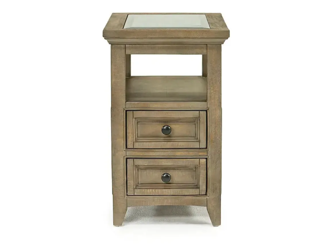 Bay Creek Chairside Table In Graphite