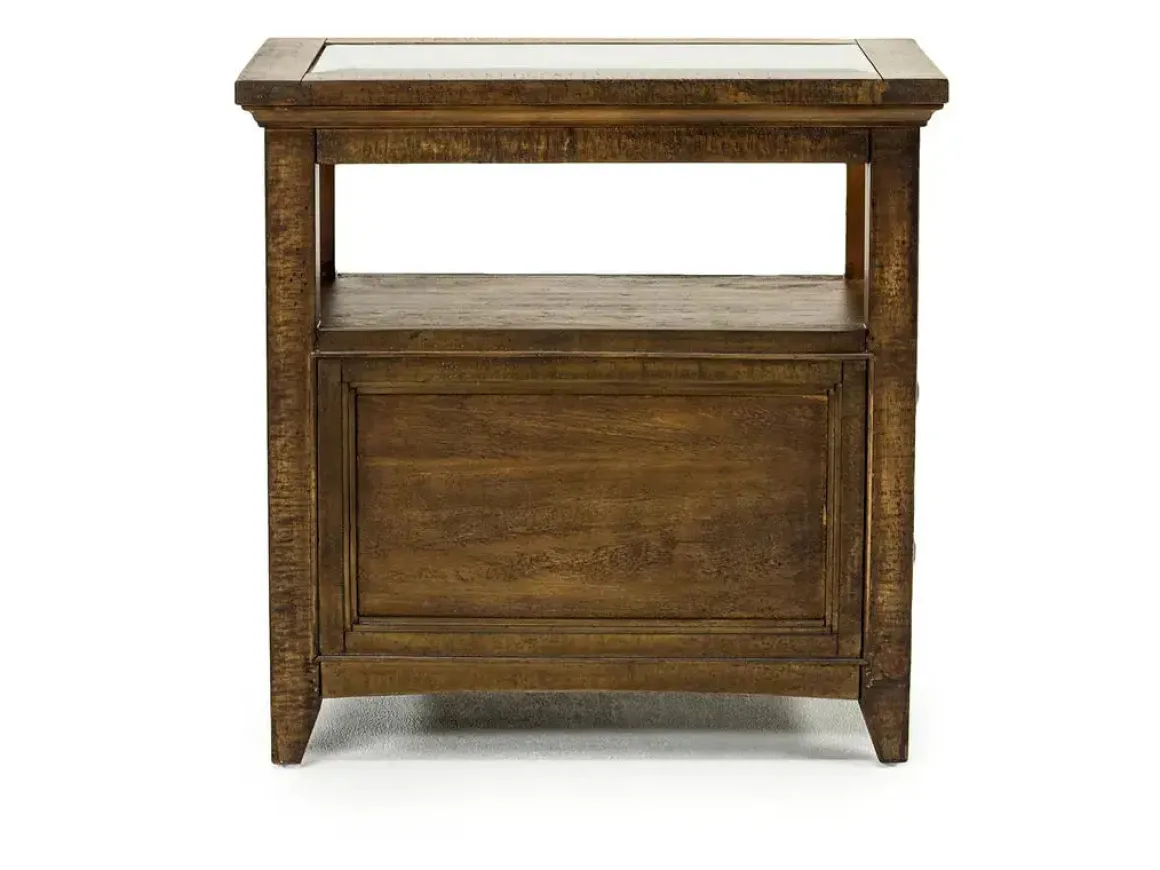 Bay Creek Chairside Table In Graphite