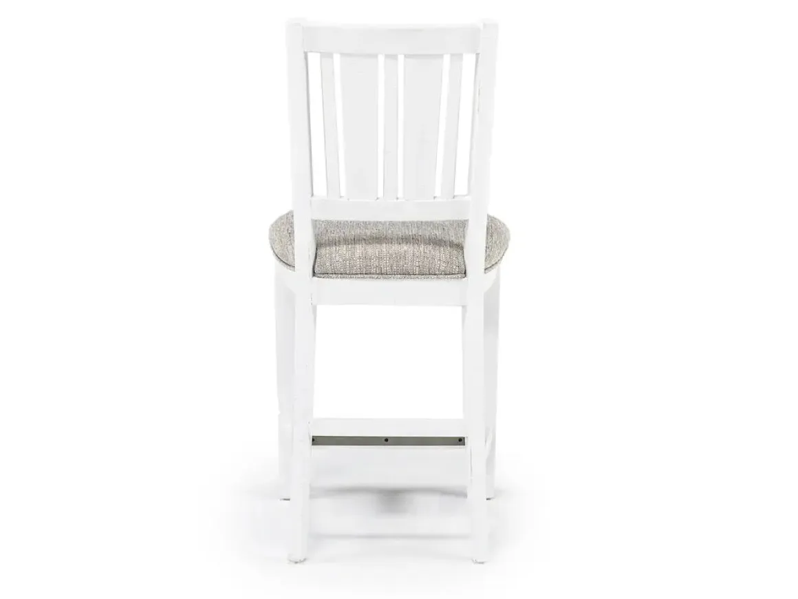 Bay Creek Counter Height Stool In Graphite, V-Back