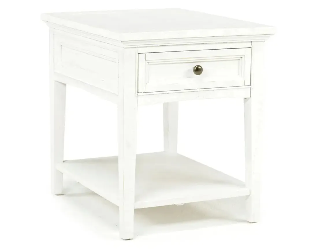 Bay Creek End Table In Graphite, Rectangle