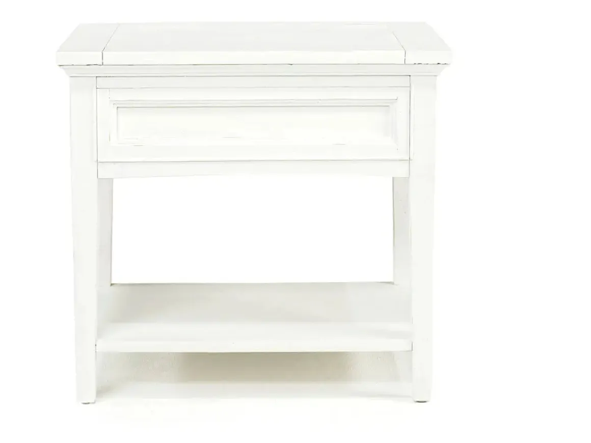 Bay Creek End Table In Graphite, Rectangle