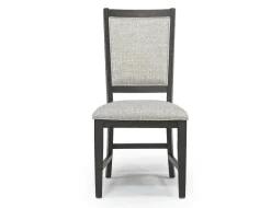 Bay Creek Extendable Dining Table & 4 Upholstered V-Back Chairs In Toasted Nutmeg