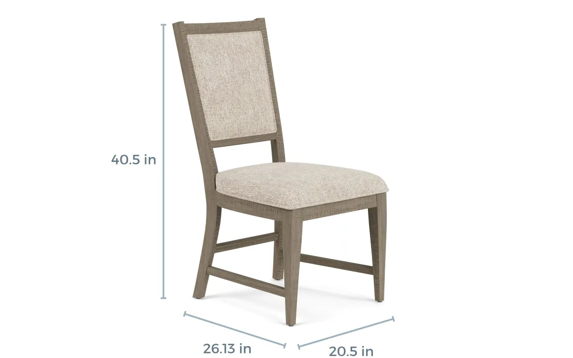 Bay Creek Extendable Dining Table & 6 V-Back Chairs In Toasted Nutmeg