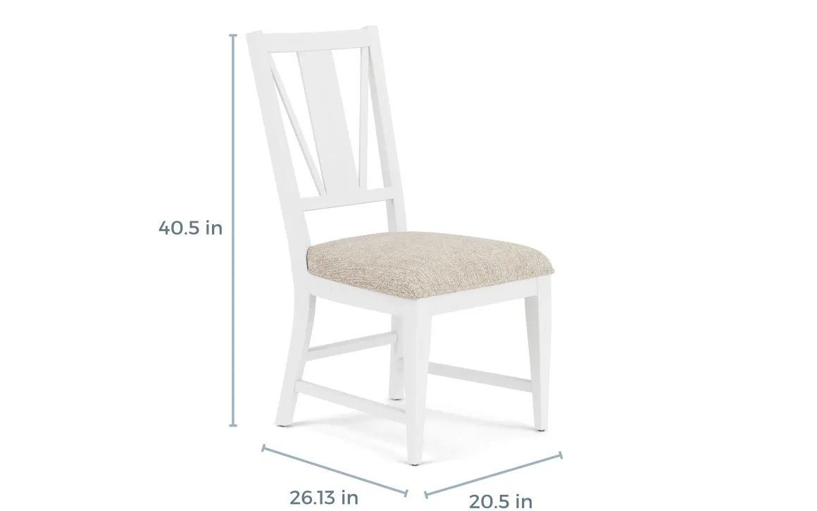 Bay Creek Extendable Dining Table & 6 V-Back Chairs In Toasted Nutmeg