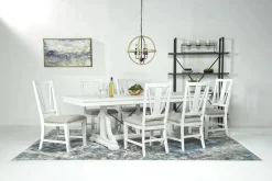 Bay Creek Extendable Dining Table In Graphite