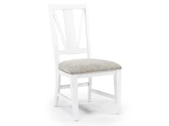 Bay Creek Extendable Dining Table, 4 V-Back Chairs & High Back Bench In Graphite