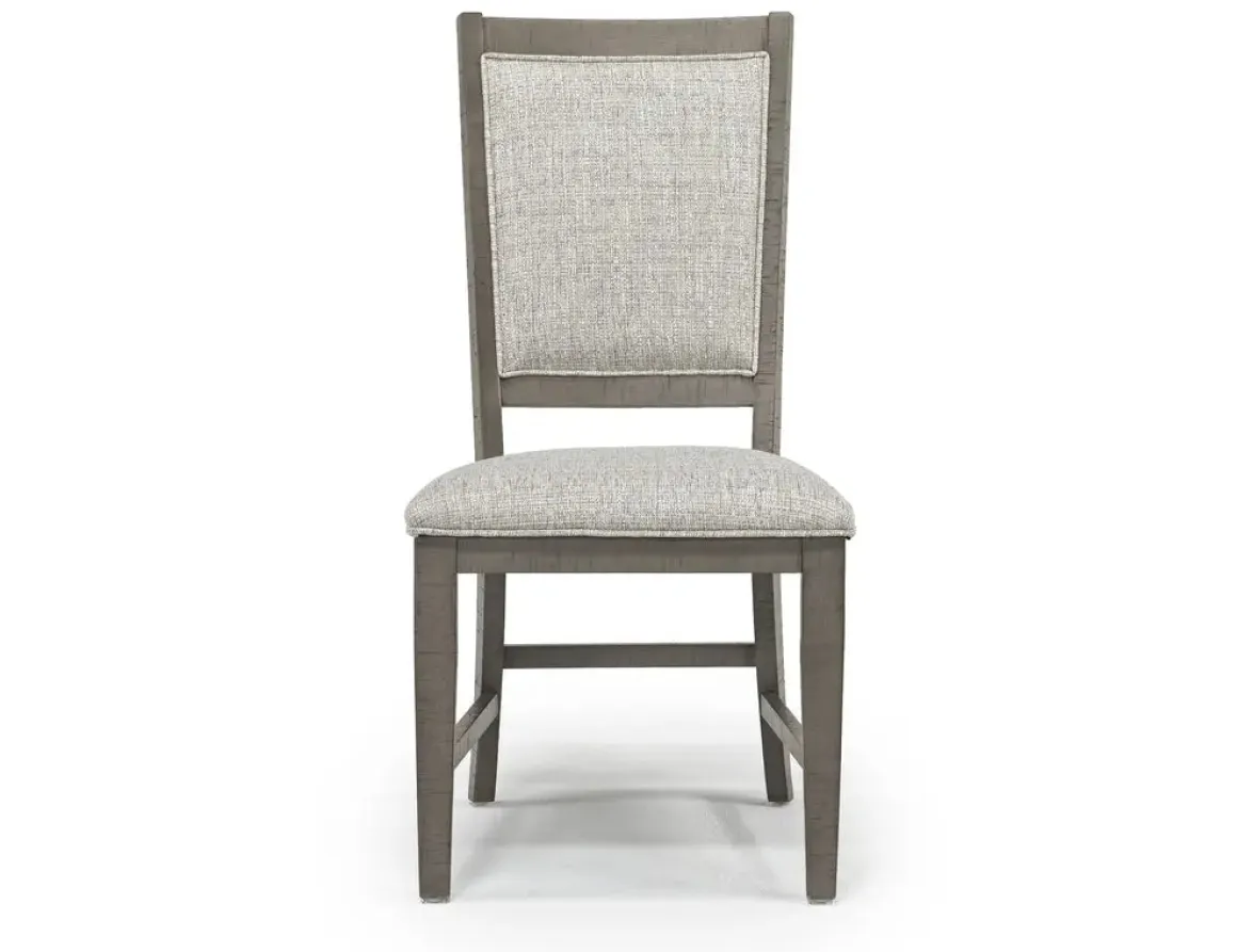 Bay Creek Extendable Dining Table, 4 V-Back Chairs & High Back Bench In Graphite