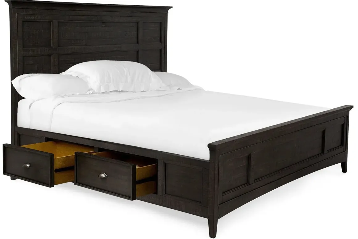 Bay Creek Panel Bed In Light Gray, Queen