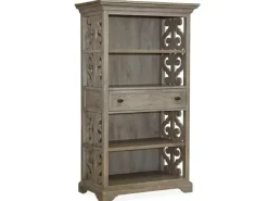 Bellamy Office Bookcase In White