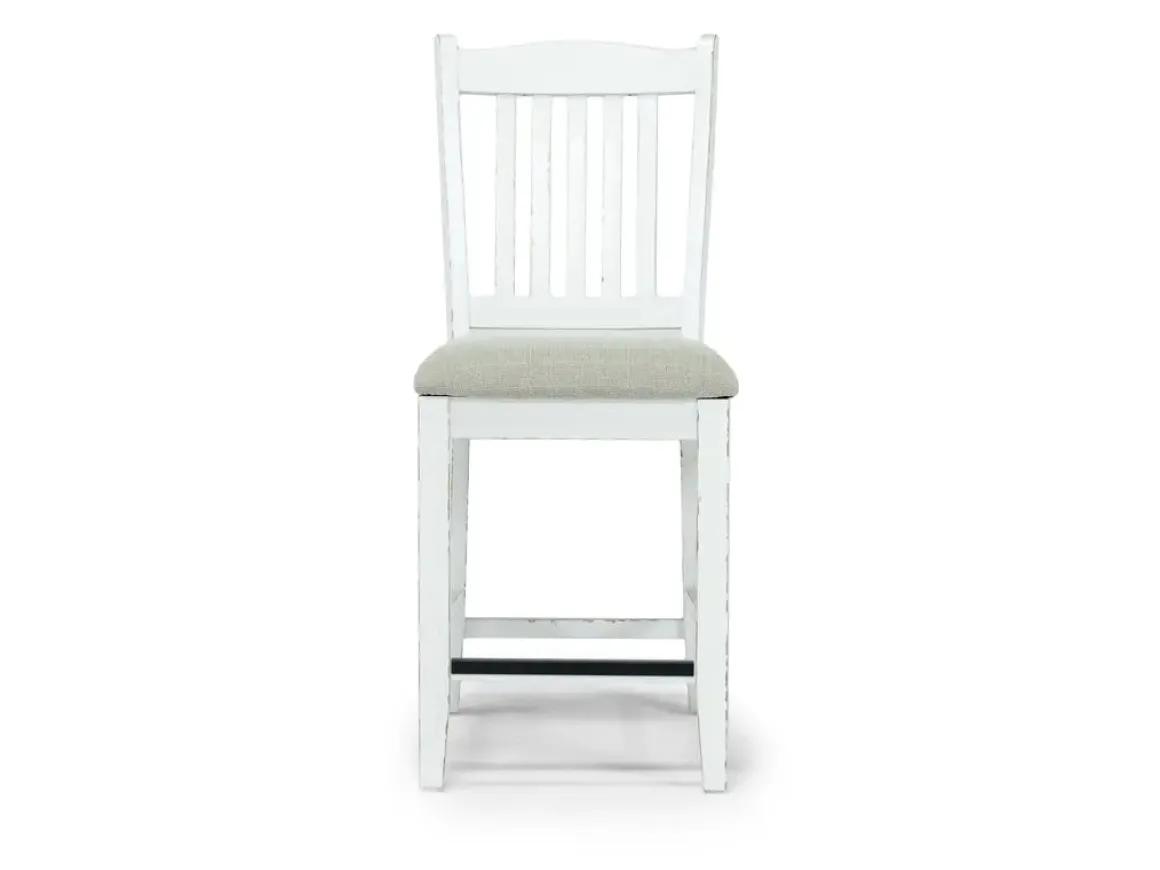 Bellevue Counter Height Stool In Antique White
