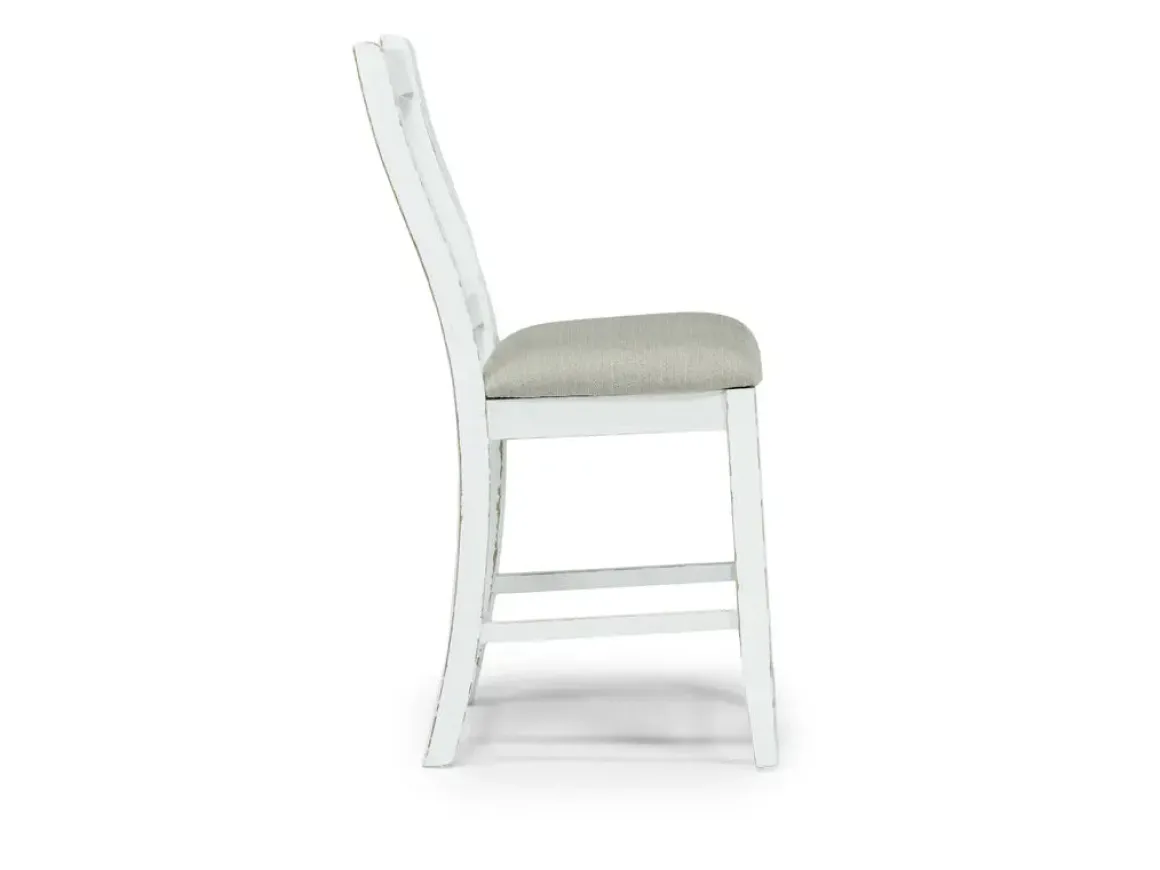 Bellevue Counter Height Stool In Antique White