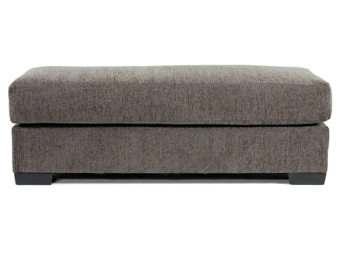 Bermuda Storage Ottoman In Victory Sterling